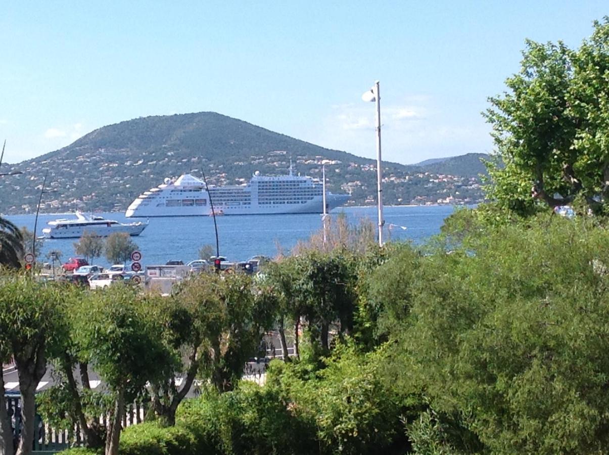 Brigitte Studio Centre Saint Tropez Parking Piscine Wifi Vue Mer Luaran gambar